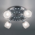 Люстра потолочная со светодиодной подсветкой Citilux cl158142 Самба