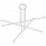 Люстра подвесная Citilux CL203731 Trent