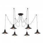 Люстра подвесная паук на 6 ламп Citilux CL451062 Эдисон