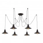 Люстра подвесная паук на 6 ламп Citilux CL451062 Эдисон