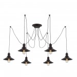 Люстра подвесная паук на 6 ламп Citilux CL451062 Эдисон