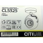 Светильник настенно-потолочный Citilux CL532512 Сфера
