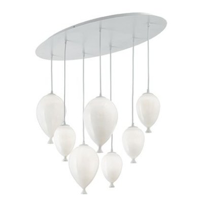 Люстра Ideal Lux CLOWN SP7 BIANCO