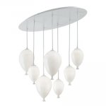 Люстра Ideal Lux CLOWN SP7 BIANCO