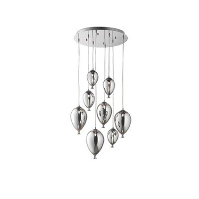 

Потолочный светильник Ideal lux CLOWN SP8 CROMO (100913, CLOWN SP8 CROMO