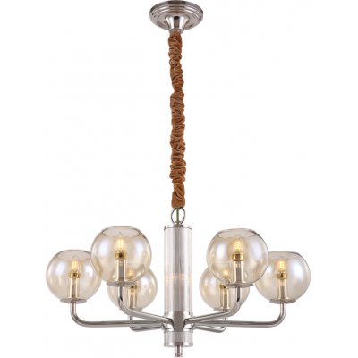 Люстра Cloyd HARMIN C6 / D70 см - никель (арт.10131)