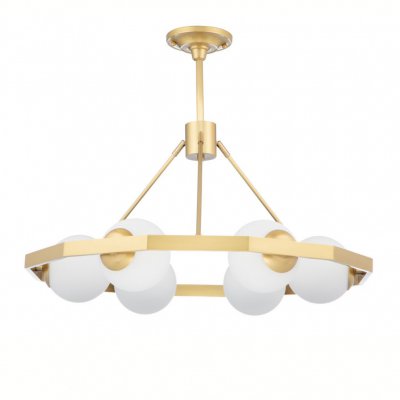 Люстра Cloyd KARASS C6 / D76 см - латунь (арт.10138) Люстра Cloyd KARASS C6 / D76 см - латунь (арт.10138)