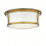 Потолочный светильник Cloyd PINT FM2 / D26 см - латунь (арт.10198)