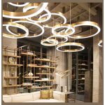 Подвесной светильник Cloyd RAUNDS P1 / D55 см - латунь (арт.10251)