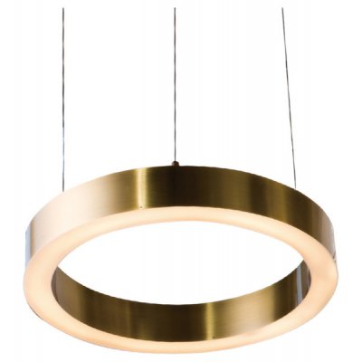 Подвесной светильник Cloyd RAUNDS P1 / D55 см - латунь (арт.10251)