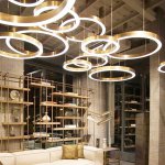 Подвесной светильник Cloyd RAUNDS P1 / D65 см - латунь (арт.10252)