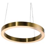 Подвесной светильник Cloyd RAUNDS P1 / D80 см - латунь (арт.10254)