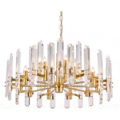 Люстра Cloyd ESTRADA C15 / D85 см - латунь (арт.10276)