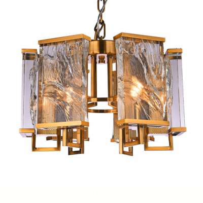 Люстра Cloyd MINERAL C6 / D55 см - хрусталь - латунь (арт.10284) Люстра Cloyd MINERAL C6 / D55 см - хрусталь - латунь (арт.10284)