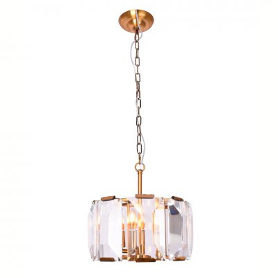 Люстра Cloyd HENRIK C4 / D36 см - латунь темная (арт.10299)