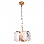 Люстра Cloyd HENRIK C4 / D36 см - латунь темная (арт.10299)