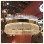 Люстра Cloyd CADANCE-A C1 / D65 см - латунь (арт.10334)