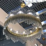 Люстра Cloyd HAYDN C18 / D80 см - золото (арт.10338)