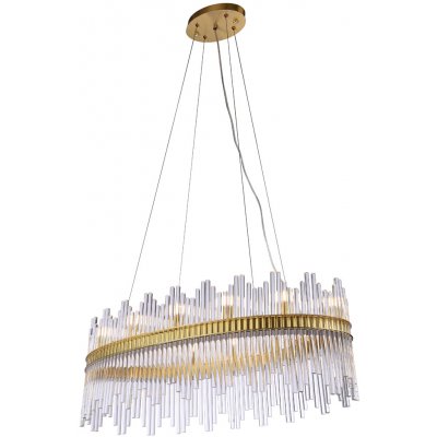 Люстра Cloyd HAYDN C8 / L65 см - золото (арт.10339)