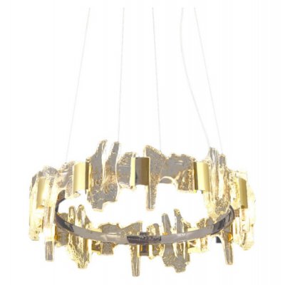 Люстра Cloyd GANIMED C1 / D40 см - никель черн./золото (арт.10354)