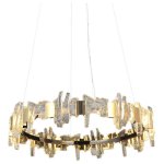 Люстра Cloyd GANIMED C1 / D59 см - никель черн./золото (арт.10355)