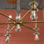 Люстра Cloyd MALDON C8 / D79 см - латунь (арт.10375)