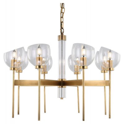 Люстра Cloyd CASSADY-B C8 / D87 см - латунь (арт.10380)