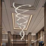 Люстра Cloyd GONDWANA C2 / выс. 135 см - хром (арт.10403)