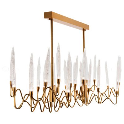 Люстра Cloyd ZOAR C26 / L120 см - латунь (арт.10407) Люстра Cloyd ZOAR C26 / L120 см - латунь (арт.10407)