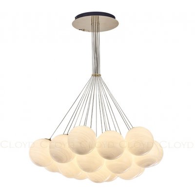 Люстра Cloyd LONATI C19 / D75 см - золото (арт.10422) Люстра Cloyd LONATI C19 / D75 см - золото (арт.10422)