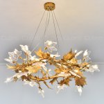 Люстра Cloyd BUCOLICA C14 / D80 см - латунь (арт.10427)