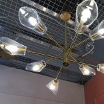 Люстра Cloyd HELICOPT C8 / D105 см - латунь (арт.10501)