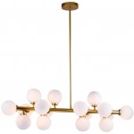 Люстра Cloyd GRANULAR C16 / L90 см - латунь брашир. (арт.10510)