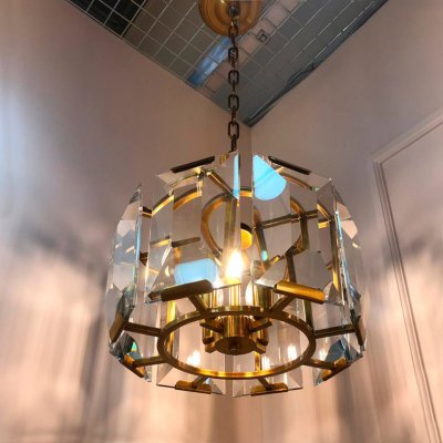 Люстра Cloyd HENRIK C4 / D36 см - латунь (арт.10542)