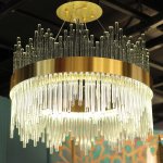 Люстра Cloyd LAERT C1 / D50 см - латунь (арт.10593)