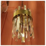 Подвесной светильник Cloyd CONSORT-A P1 / D21 см - латунь (арт.10596)