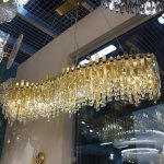 Люстра Cloyd ALCATRAZ-A C9 / L110 см - латунь (арт.10602)