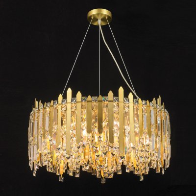 Люстра Cloyd ALCATRAZ-A C12 / D64 см - латунь (арт.10603)