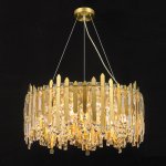 Люстра Cloyd ALCATRAZ-A C12 / D64 см - латунь (арт.10603)