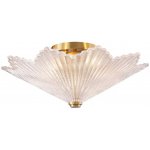 Потолочный светильник Cloyd IGLOO FM5 / D50 см - латунь (арт.10604)