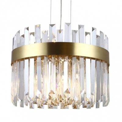 Люстра Cloyd CONSORT-A C12 / D48 см - латунь (арт.10606)