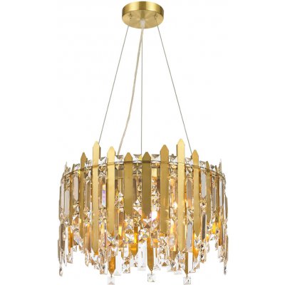 Люстра Cloyd ALCATRAZ-A C6 / D44 см - латунь (арт.10607)