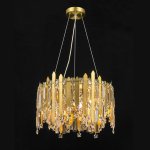 Люстра Cloyd ALCATRAZ-A C6 / D44 см - латунь (арт.10607)