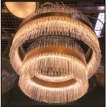 Люстра Cloyd CADANCE-A C2 / D80 см - латунь брашир. (арт.10614)