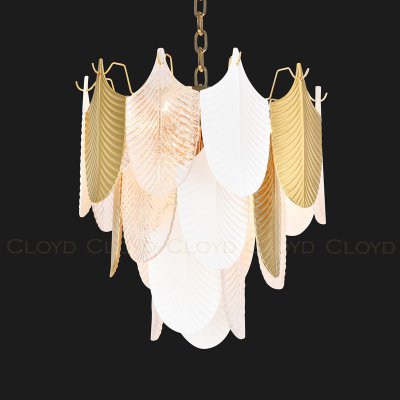 Люстра Cloyd BONGA-A C12 / D48 см - золото (арт.10625) Люстра Cloyd BONGA-A C12 / D48 см - золото (арт.10625)