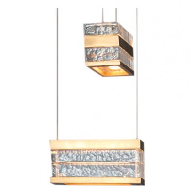 Подвесной светильник Cloyd PRIZM P2 / выс. 11 см - латунь (арт.10631)