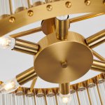 Люстра Cloyd RODERIC C6 / D61 см - латунь брашир. (арт.10641)