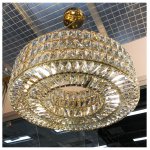 Люстра Cloyd CORIOLIS C6 / D60 см - золото (арт.10642)