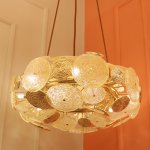 Люстра Cloyd SOLAR C11 / D59 см - золото (арт.10659)