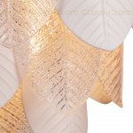 Люстра Cloyd TRAPESUND C12 / D48 см - бел.керамика - золото (арт.10661)